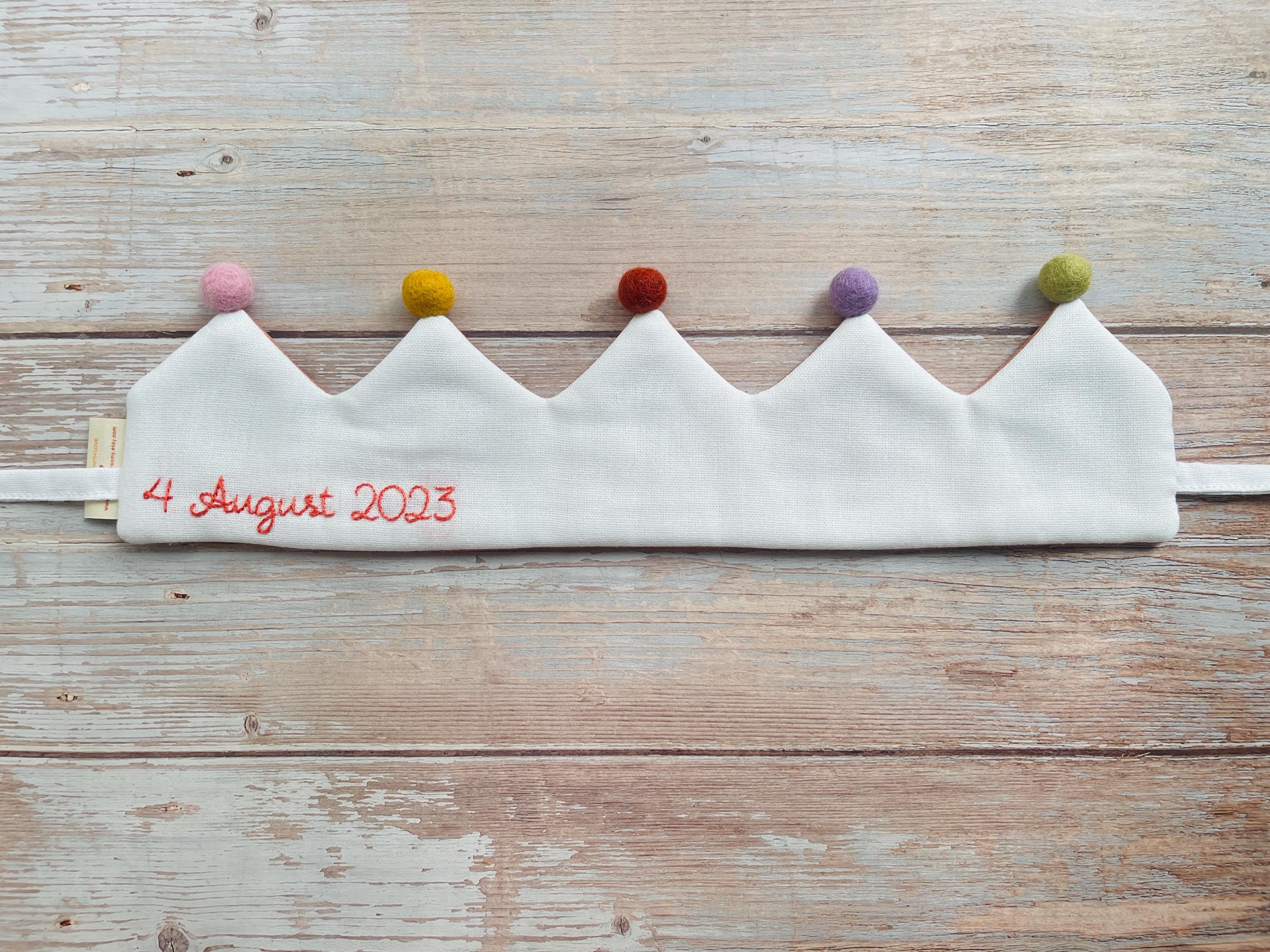 Extra Request for Birthdate, Birthday - Hand Embroidered Birthdate, Birthplace, Cherished Memory, Special Keepsake, Unique Personalized Gift
