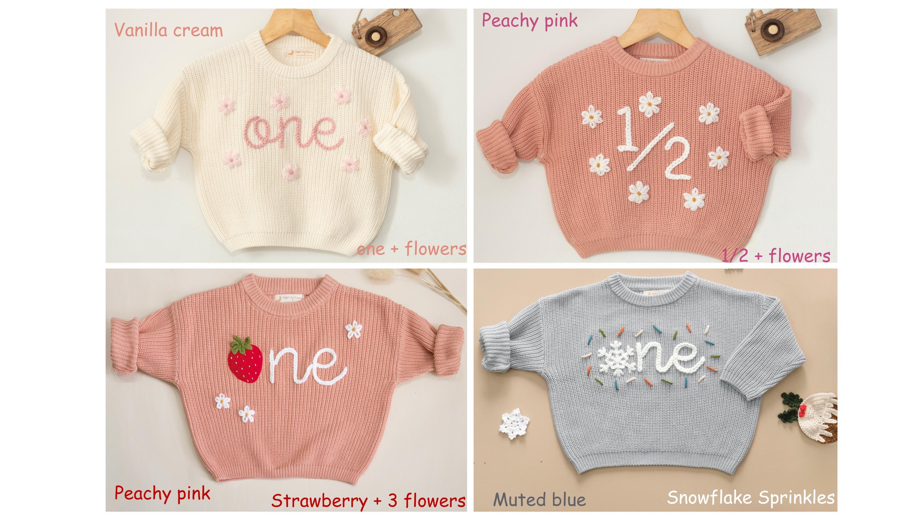 Hand Embroidered Linen Crown for Kids and Children's Birthdays, Personalized Gifts | Keepsake for First Birthday Party and Special Occasions
